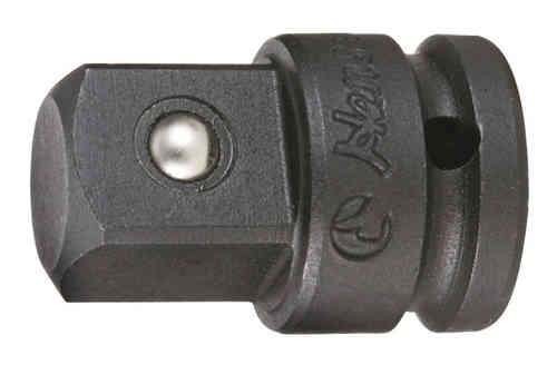 Adapter 1" auf 1-1/2" mit Kugelsicherug - L=80mm