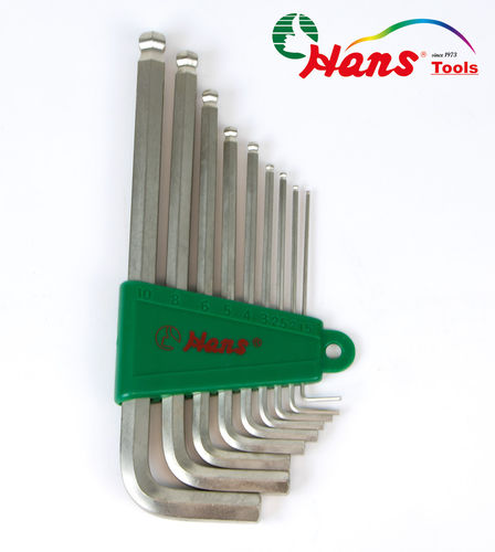 Hex Key Wrenches Ball Point  - Long - 1,5-10mm